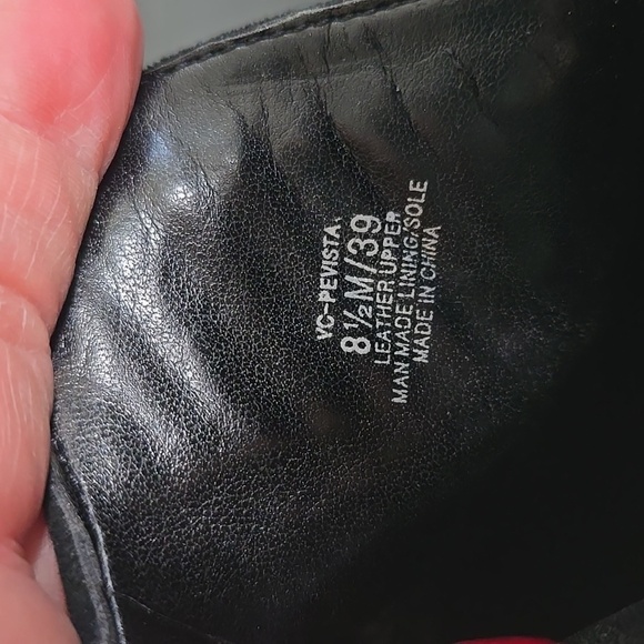 Vince Camuto Black Ankle Boots Size 8.5 - Picture 8 of 9